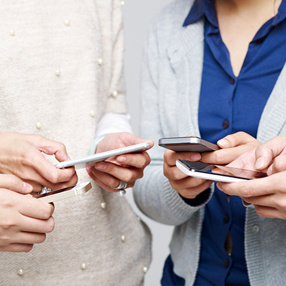 WeChat Official Accounts on mobile phones